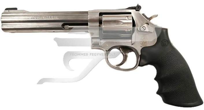 Smith Wesson M 617-5 22 lr használt maroklőfegyver B1(2027)