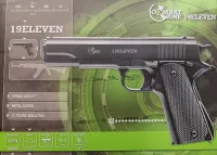 Umarex AirSoft 19 Eleven BLK 25999 , 6 mm BB <0,5 Joule