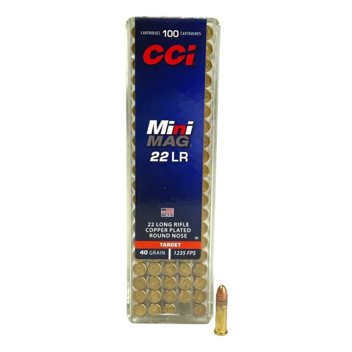 ,22 LR. CCI Mini-Mag HV Target CC0030 . 40gr 100 db Copper Plated Lőszer