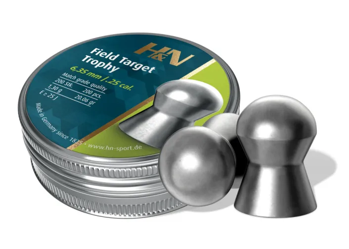 6,35mm HN FieldTarget Trophy 200db 00158 . 1,30g 20,06gr 48425635