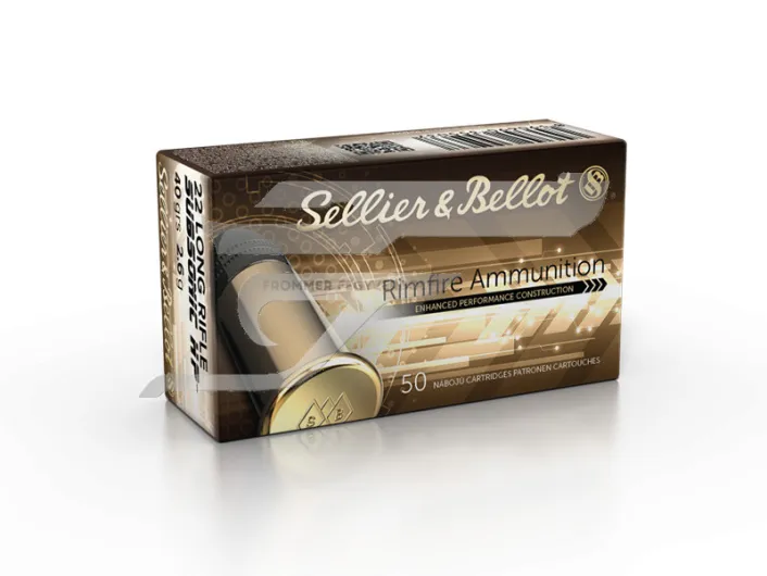 ,22 LR. SB Subsonic HP-LHP 40 grs 2,56 g