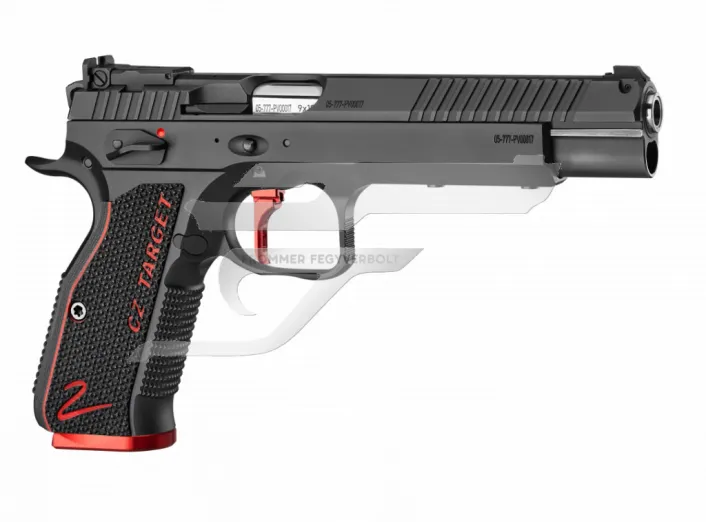 CZ Shadow 2 Target Kal: 9 mm Luger 6" . ÚJ 17-es tár maroklőfegyver