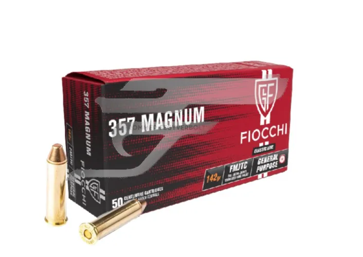 ,357 Magnum Fiocchi FMJTC 142gr