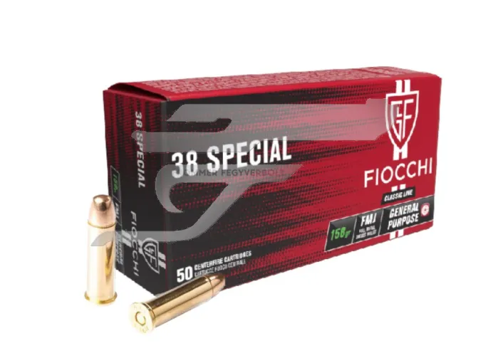 ,38 Special Fiocchi 158gr FMJ FI700390