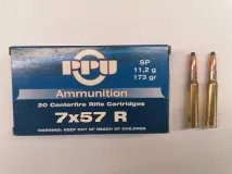 7X57 R PRVI SP 11,2g 173 gr Lőszer