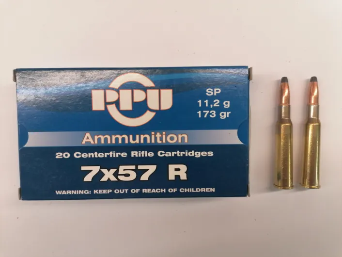 7X57 R PRVI SP 11,2g 173 gr Lőszer