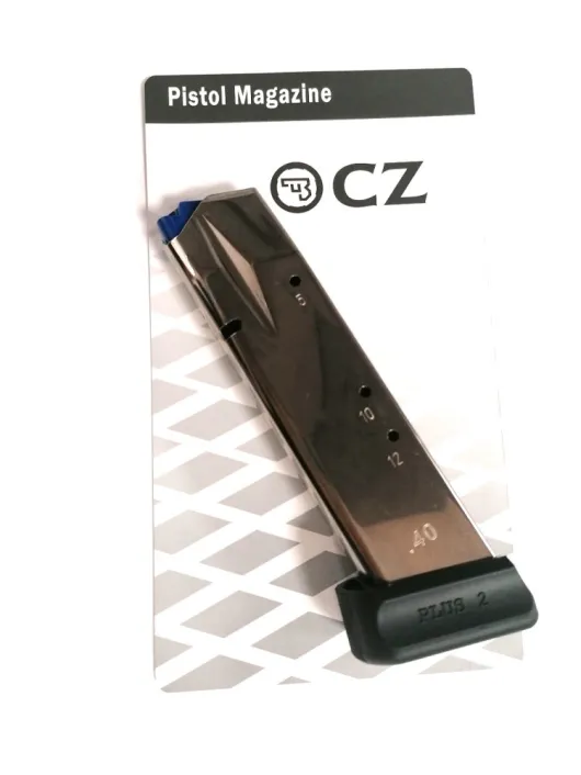 CZ SP-01,SP-02 Tartaléktár 19 db-os . Fekete, Nikkel