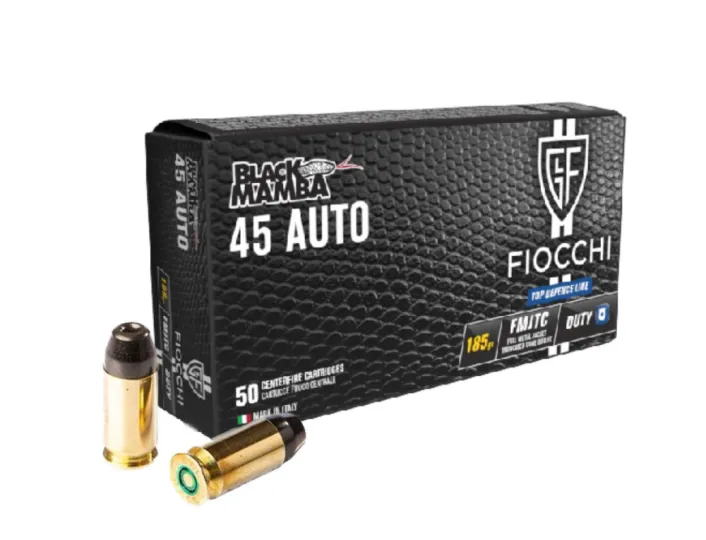 ,45 ACP Fiocchi BlackMamba FMJTC 185gr , FI701136 Lőszer