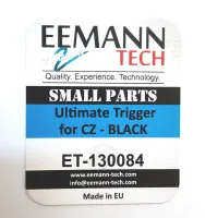 EEmannT. CZ Shadow2 elsütőbillentyű . Fekete Alu ET130084