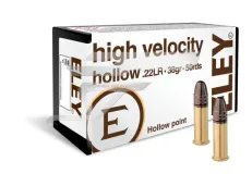 ,22 Lr. Eley High Velocity Holow 47710 . 2,46g 38 gr. 381 m/s