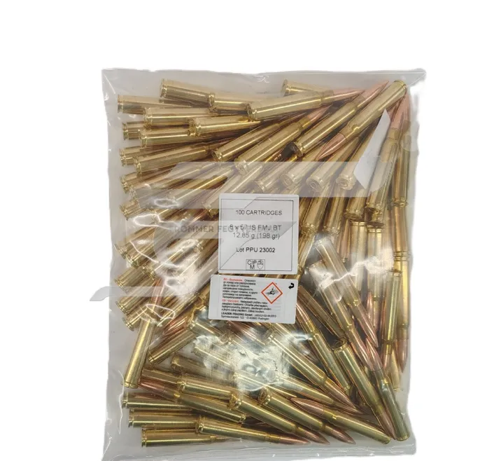 8x57 JS PRVI Partizan FMJBT 12,85g 198gr . 100 db-os csomag