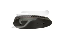 Agytalp 25 mm Fekete+csavar 20025