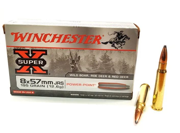 8x57JRS Winchester Power Point 44152002 . M857JRS 195gr. 12,6g