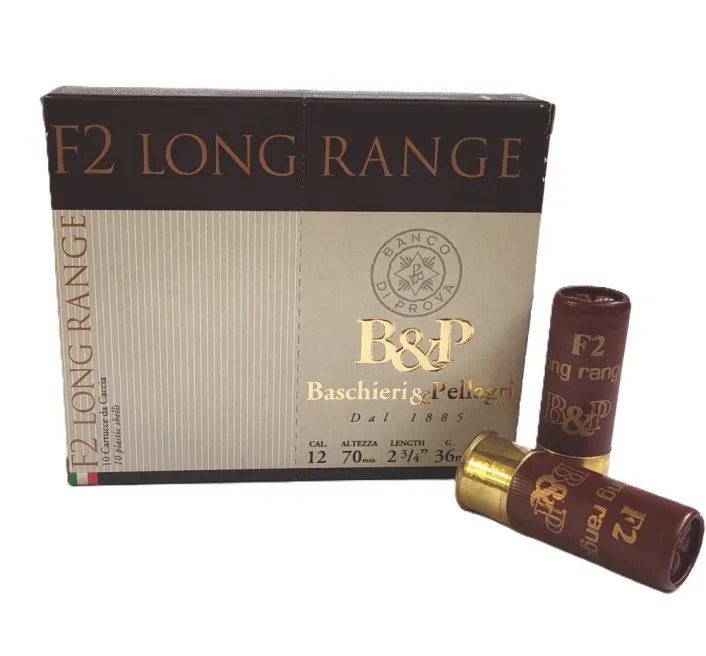 12/70/10/36g 3,1mm F2 Long Range . Baschieri&Pellagri Sörétes Lőszer