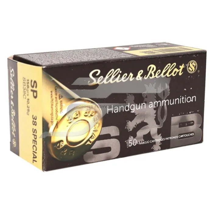 .38 Special SB SP 158gr, 10,25g