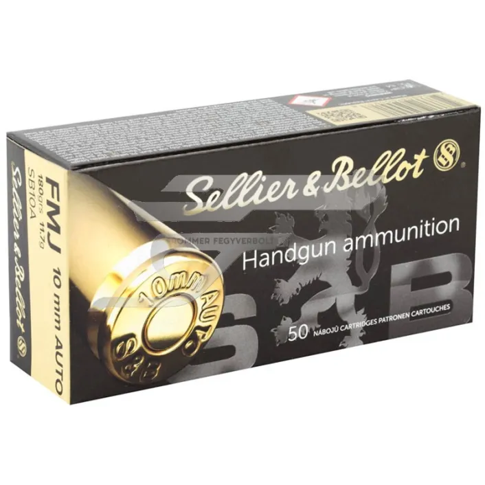 10 mm Auto SB 11,7 g FMJ Lőszer