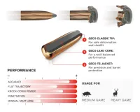 9,3x62 Geco SP 16,5g / 255gr