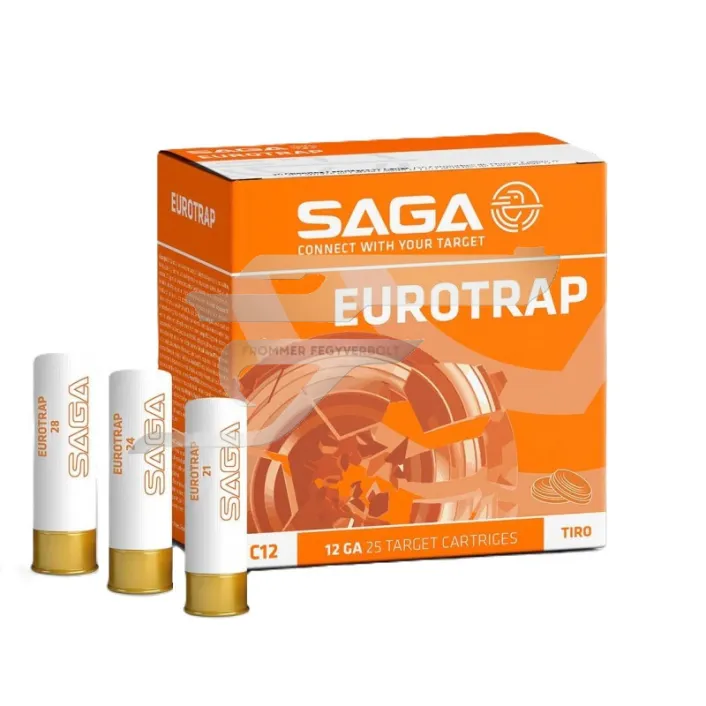 12/70/7,5/21g/2,37mm Euro Trap SAGA . Sörétes Lőszer