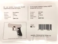 Grip tape Glock 17 gen 5 . markolatragasztó öntapadó csúszásgátló