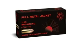 7,65 Browing Geco FMJ 73gr. 4,75g
