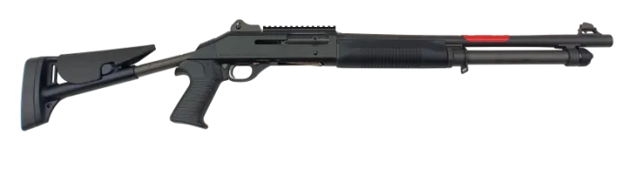 M4 12GA 20" INT. CH. GH.SH. + RAIL TEL PISTOL GRIP STOCK
