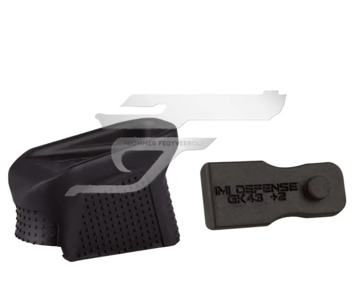 IMI G43P2 Fekete Tárfenék +2 Lőszer Glock 43 Maroklőfegyverhez