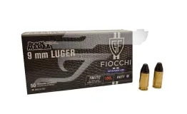 9 mm Luger Fiocchi FMJTC 100gr FI709412 . Black Mamba