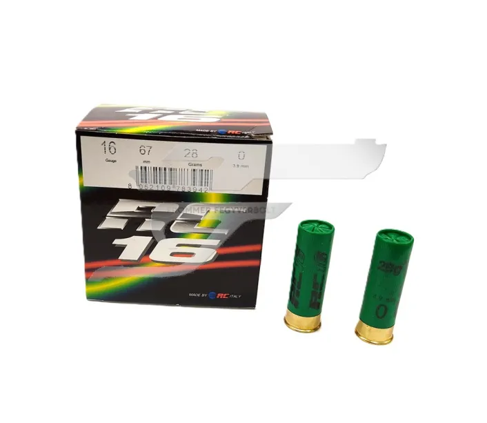 16/67/ 6/28g/3,9mm RC16 Sörétes Lőszer . Olasz Méret 0