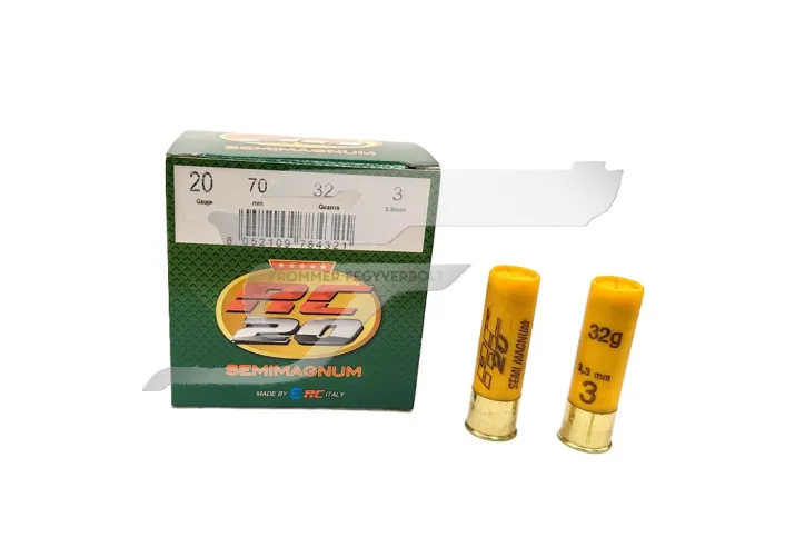 20/70/ 8/32g/3,3mm RC20 Mini Magnum . Sörétes Lőszer Olasz 3