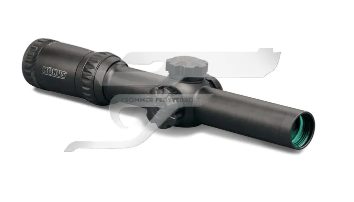 1-4x24 Konuspro M-30 Hajtás 7184 Távcső 30-as Tubus Vil.Pont Piros/Zöld