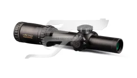 1-6x24 KonusPro M30 Céltávcső 7182 30-as tubus Villágító Pontos Zöld/piros