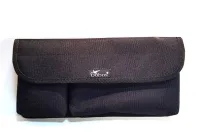 Dobos 113 Csekktömbtartó Tok Vízszintes Fekete Igazolvány Tartóval Osztott