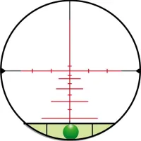 3-18x50  Konus Empire Céltávcső 7186 Vil. Szálkereszt Kék/Piros 30-as tubus