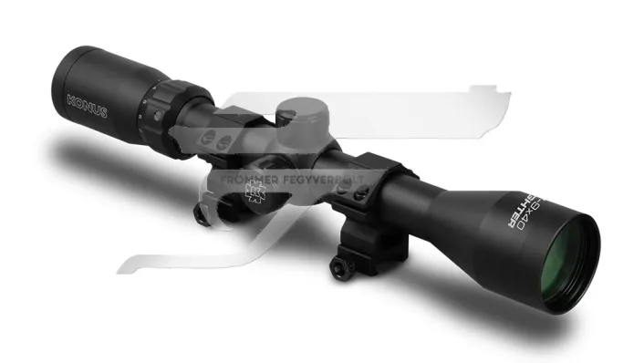 3-9X40 Konus Fighter Céltávcső + Szerelék,1" Tubus