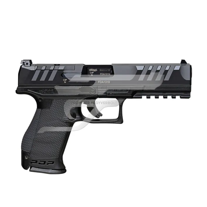 Walther PDP C 5" 9 mm Luger 2851695 Új Maroklőfegyver 2 db.15-ös tár
