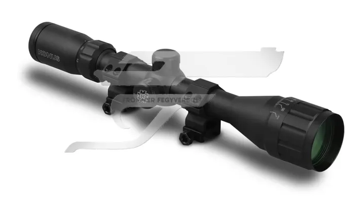 4-12X40 Konus Fighter Céltávcső + Szerelék,1" Tubus
