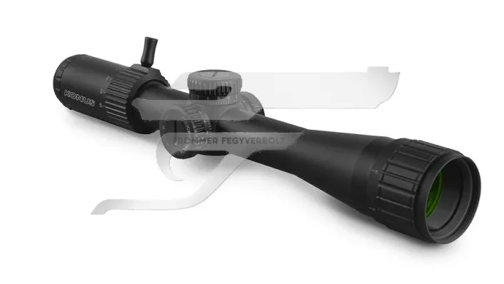 4-12x40 Konus Wild céltávcsó vil.szálk. . 30-as tubus, ball.torony, parallax