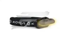 Konusflash-8 fejlámpa töltővel