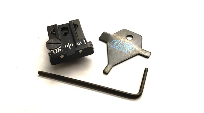 LPA TPU19WA 30 Állítható Hátsó Írányzék S&W, Walther P-99 PPQ fegyver