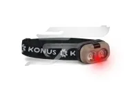 Konusflash-8 fejlámpa töltővel