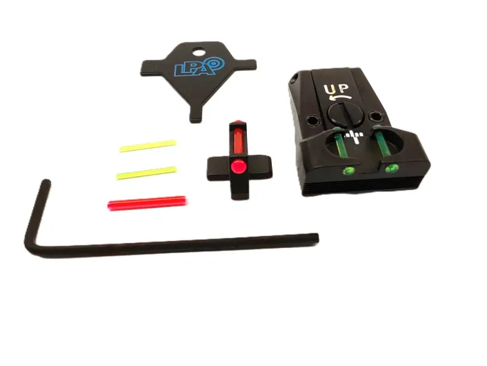 LPA TTF28SS Hiviz Áll.Irányzék 40-103051 Első-Hátsó Sig Sauer P-220,225,226,228