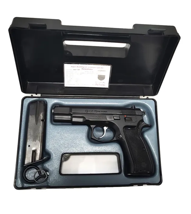 Brno Cz 75 Kaliber: 9x19 Kategória: B1 , Használt maroklőfegyver 2030