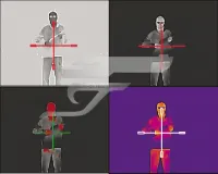 Konus Flame-R Hőkamera Picatinny Sin Fénykép, video, Wi-fi funkció 2,5X-20X