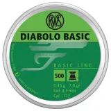 4,5 mm-es RWS Diabolo Basic Line 500 db. 0,45g, 7gr. Légpuska és Légpisztolyhoz