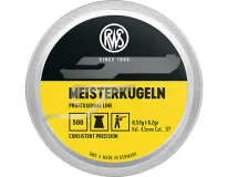 4,5 mm-es RWS Meisterkugeln Puskához, . Pisztolyhoz 0,53g 500 db