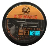 4,5 mm-es RWS R10 Léglőszer Pisztolyhoz . 0,45 g, 7gr 500 db