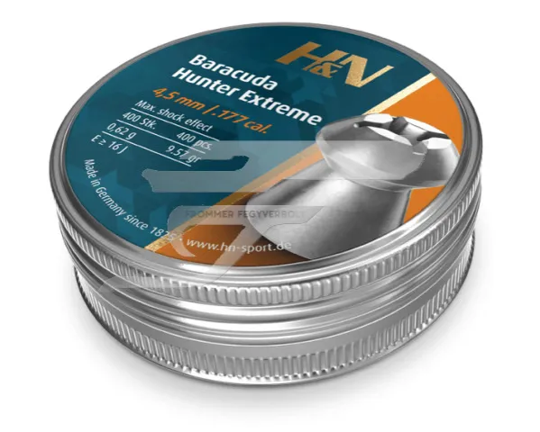 4,5mm H&N Baracuda Hunter Extreme Léglőszer 0,62g/9,57gr 48589450