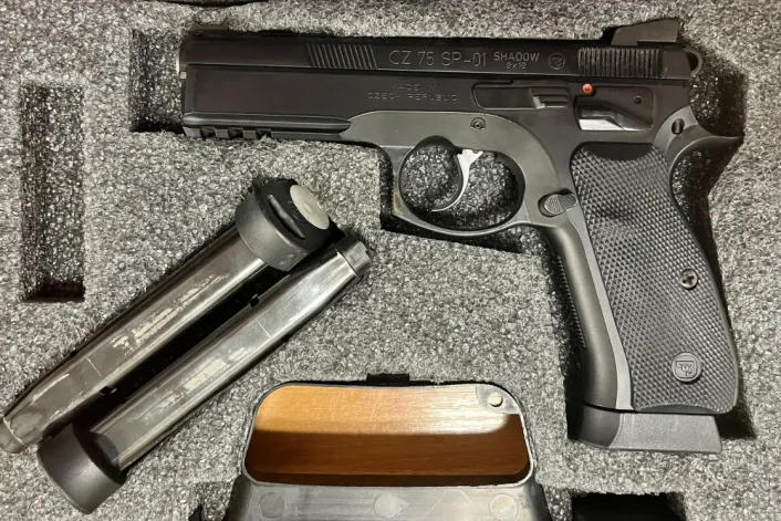 CZ 75 SP-01 9x19 Használt Maroklőfegyver ,+2db tár Cél:sport kat:B1