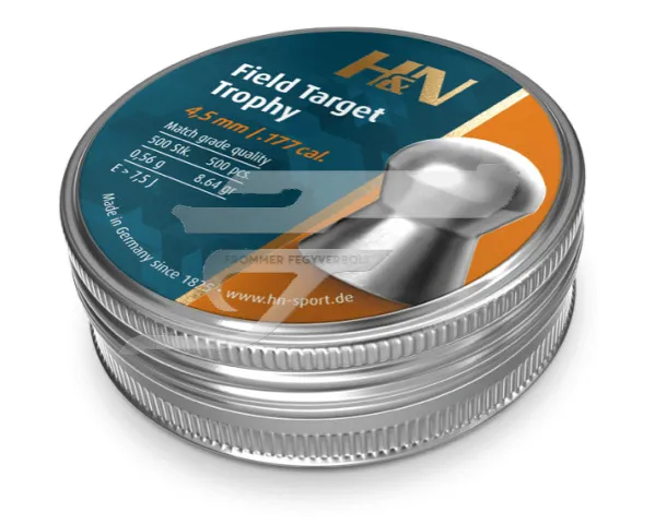 4,5mm H&N Field Target Trophy 48425450 . Léglőszer 500 db.