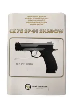 CZ 75 SP-01 Shadow 9x19 használt maroklőfegyver B1
